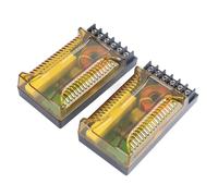 1 Paio Multi Altoparlante Regolabile Divisore di Frequenza Audio Alti/Bassi Alti Filtro Crossover a 2 Vie Protezione Sovracorrente per Auto Ragionevole Universale per Veicoli