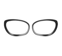1 Paio Nero Per BMW Per Mini Per Countryman F60 2017-2020 Cinque Porte Faro Anello Lunetta Trim Surround Copertura Del Faro Cornice Di Luce Alloggiamenti fari anteriori auto