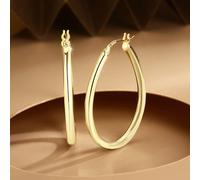 1 paio Orecchini a goccia vuoti in argento S925 con design unico, minimalista, alla moda e versatile per donne, perfetti come regalo per il compleanno e per l'uso quotidiano tra migliori amici durante