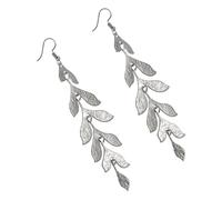 1 Paio Orecchini a più livelli orecchini da donna orecchini in metallo decorazione di gioielli per le orecchie orecchini pendenti a sirena piccoli orecchini freschi Argento