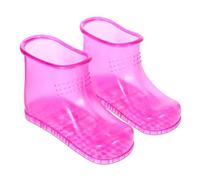 1 Paio Pediluvio Vasca Lavapiedi Terme Secchio Per Pedicure Stivali Da Massaggio Per Pediluvi Pedicure Termale Strumento Massaggiatore Per Piedi Pvc Viaggiare Portatile Bacino