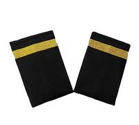 1 Paio Pilot Epaulets Stripes Uniformi Modello Decorazione Accessori Spalline Piloti Bar Per La Camicia