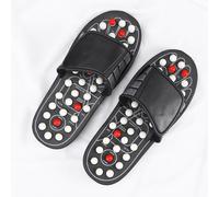 1 paio sandali pantofole da massaggio riflessi agopuntura terapeutica massaggio