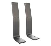 1 paio Spalliere TAB Acciaio Look Usato Profile 60 x 8 mm Altezza 323,5 Profondità 123 mm Spalliera Supporto per Spalliere per panchine e letti di SO-TECH®