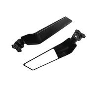 1 Paio Specchietti Retrovisori Laterali Wind Wing Moto per Kawasaki per Ninja 400 650 ZX10R ZX6R 2018-2022 Regolabili Ala(White Mirror)