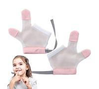 1 Paio Stop Succhiamento Pollice, Thumb Sucking Stop Glove Kids, Antisucchiamento ditos, Tappo Per Ventosa Per Pollice E Protezione Per Succhiare Pollice, Protezione ditos (S/M/L)