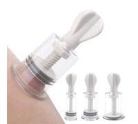 1 Paio Succhia Capezzoli Pompa Per Ingranditore Del Seno Stimolatore Prodotto Erotico Aspirazione Clitoride A Vuoto Morsetti Per Clip Per Figa(S - Ø: 2 5 cm)