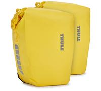 1 Paio Thule Scudo Borsa 25L Borse Bicicletta Portapacchi Impermeabile Giallo