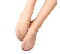 1 Paio Toe Top Calzini Per Le Donne Liner Mezza Sleamless Antiscivolo Puntini In Silicone Copre Fondo Calze Barca Calzetteria Tacco Alto Calzini, Colore, Taglia unica