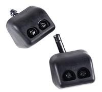 1 Paio Ugello Lavatrice Ricambi Auto Esterno 5,8x4,9x4,2cm Nero Ugello Lavatrice