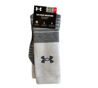 1 Paio Under armour Ua Freddo Tempo Stivale Calzini Halo Grigio Misura Da Uomo L