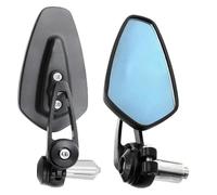1 Pair 7/8" 22mm Motorcycle Rearview Mirrors Universal Scooter Bar End Handlebar Mirror Rear View Mirror Accessories,Wider Vision