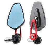 1 Pair 7/8" 22mm Motorcycle Rearview Mirrors Universal Scooter Bar End Handlebar Mirror Rear View Mirror Accessories,Wider Vision
