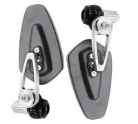 1 Pair 7/8" 22mm Motorcycle Rearview Mirrors Universal Scooter Bar End Handlebar Mirror Rear View Mirror Accessories,Wider Vision