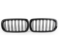 1 Pair Auto Maglia Del Paraurti Anteriore Griglia Rene Griglia Per BMW Per X5 Per F15 Per X6 Per F16 2014-2017 Nero Lucido ABS Griglia Radiatore