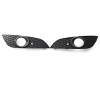 1 Pair Auto Paraurti Anteriore Inferiore Griglia Fendinebbia Griglia Holer Sinistra Destra Per VAUXHALL Per ASTRA H 2007 2008 2009 2010 2011 2012 Nero Griglia Radiatore