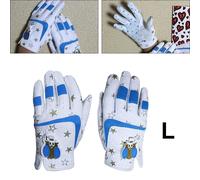 1 Pair Bambini Chilrren Guanti Da Golf Left Right Handed Professionale In