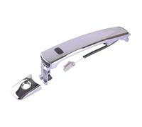 1 Pair Car Exterior Front Left & Right Side Door Handle Silver Plastic Fit for Nissan for X-Trail SUV T31 2006-2011 2012 2013 2014