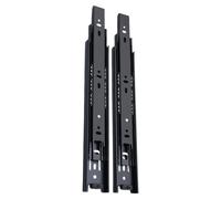 1 Pair Cold Rolled Steels Drawer vetrini ammortizzatori binari Soft Close Track Rails Hardware Facile da Installare Soft Close Track Ferrovia Mobili Hardware