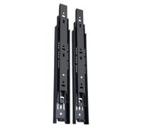 1 Pair Cold Rolled Steels Drawer vetrini ammortizzatori binari Soft Close Track Rails Hardware Facile da Installare Soft Close Track Ferrovia Mobili Hardware
