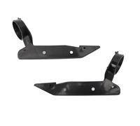 1 Pair Front Bumper Mud Guard Support 51117058447 Splash Guard Support Bracket for 3 Series E90 E91 2006 to 2012