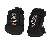 1 Pair Hockey Gloves, Ice Roller Hockey Gloves, Breathable Lightweight Protective Gloves with Bent Thumb Design and Mesh Ventilation for Youth Adult Players, Street Field Ice Hocke (10 pollici)