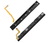 1 Pair Left and Right Handle Slides for Nintendo Switch, Replacement Professional Metal Slider Rail for Host Game Console Slide Rail,Right Joycon Slide Rail Repair Kit