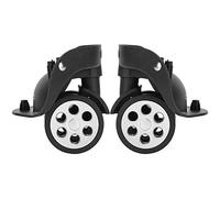 1 Pair Luggage Suitcase Wheels, Trunk Wheel Spare Part Universal Replacement Trolley Double Row Case Repair Travel Casters Parts Swivel Box Accessory