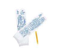 1 Pair Reflexology Socks with Acupressure Sticks for Relaxation and Wellbeing
