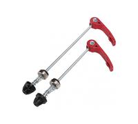 1 Pair/set Bicycle Front Rear Quick Release Skewers Wearproof Bike Quick Release LeverRed