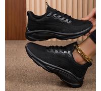 1 Paire De Chaussures De Course Noires Pour Femmes Respirantes, Antidérapantes, Durables, Parfaites Pour La Randonnée EUR36,EUR37,EUR38,EUR39,EUR40,EUR41EVA