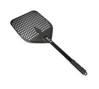 1 pala for pizza perforata, trasferimento rettangolare, paletta girevole professionale in alluminio