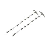 1 paletta per miscelazione in acciaio inox con lama agganciata, compatibile con Lab SUS304 da 50 ml, 100 ml, 250 ml, 500 ml, con fondo rotondo (42 x 6 x 250 mm)