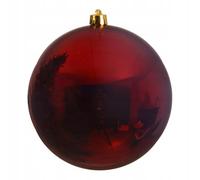 1 Pallina 20CM Bordeaux Lucida Natale ADDOBBI Decoro Albero
