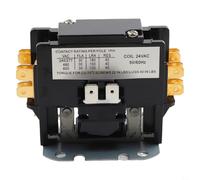 1 Palo 32 Amp 24-220V AC Definite Purpose Contattore per Condizionatore D'aria, Condensatore e Compressore