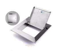 1 pannello di accesso in acciaio inossidabile - Porta di ispezione resistente con serratura rotante for una facile manutenzione, for uso interno/esterno(10x12in)