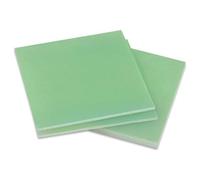 1 pannello isolante in resina epossidica G10 FR4, verde chiaro, for PCB e taglio CNC (spessore 0,5-5 mm)(400x400MM 5mm)