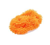 1 Panno In Microfibra For Mocio, Paglietta Abrasiva, Pulizia Del Bagno For La Casa, Compatibile Con Mocio Piatto Swiffer, Riutilizzabile, Adatto For Mocio Da 25x11,5 Cm(Orange (chenille))