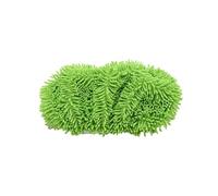 1 Panno In Microfibra For Mocio, Paglietta Abrasiva, Pulizia Del Bagno For La Casa, Compatibile Con Mocio Piatto Swiffer, Riutilizzabile, Adatto For Mocio Da 25x11,5 Cm(Green (chenille))