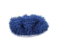 1 Panno In Microfibra For Mocio, Paglietta Abrasiva, Pulizia Del Bagno For La Casa, Compatibile Con Mocio Piatto Swiffer, Riutilizzabile, Adatto For Mocio Da 25x11,5 Cm(Blue (chenille))