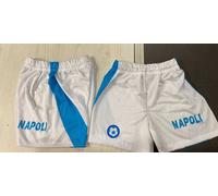 1 pantaloncino tifoso del napoli fan di MARADONA BIANCHI azzurri