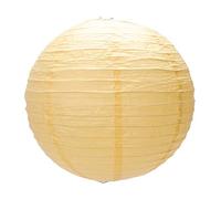 1 paralume giapponese in carta per feste e matrimoni, 40 cm, giallo