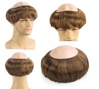 1 parrucca liscia per costume da monaco, colore carne, Halloween e teatro | Cappello unisex semi-liscio per costumi divertenti, cosplay, Halloween e teatro, adatto alla maggior parte delle dimensioni