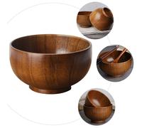 1 pc 12x6,7 cm Insalata di legno pratico CREATIVO CREATIVE ASSEDENT FRUTS COWL.