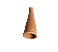 1 PC 2.5'' Pipa Fumante In Terracotta Chilam Chillum Fatto A Mano