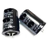 1-pc 200v2000uf Volume 35 × 50mm condensatore elettrolitico in alluminio Capacitance Meters