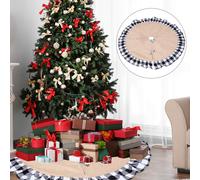 1 PC Abito per gonna per albero di grembiule per un albero di Natale decorativo