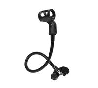 1 Pc asta microfonica supporto per cuffie supporto porta telefono cavo stand microfono scrivania staffa microfono staffa del microfono aste microfoniche ferro da stiro Black