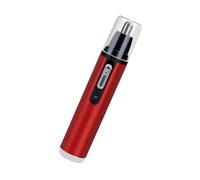 1 Pc Cesoie Multifunzionali Per Del Naso Rasoio Da Uomo Rimozione Dei Del Naso Rasoi Da Uomo Rasoio Per Il Naso Tagliacapelli Elettrico Per Sopracciglia Rosso Pvc WOONEKY