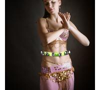 1 pc Dance Waist Bell Bell Bell Early Education Instrumento a percussione